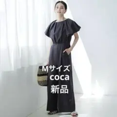 【新品•未使用•タグ付き】ジャンプスーツ オールインワン（M）coca