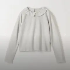 新品 ＜Steven Alan＞ラッフル カラー プルオーバー