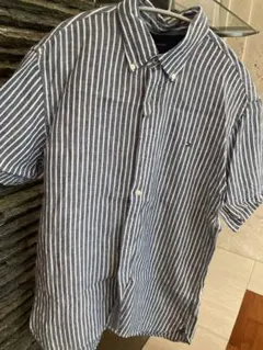 TOMMY HILFIGER／ストライプ半袖シャツのサムネイル