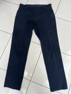 UNIQLO メンズ　感動パンツ 321-422373 ネイビー紺 メンズ
