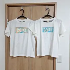 ROIAL ホワイト Tシャツ レディースM　メンズS　まとめ売り