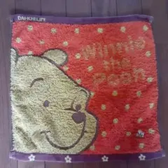 くまのプーさん　ミニタオル　　　　　　　　Disney　 第一生命　(中古品)
