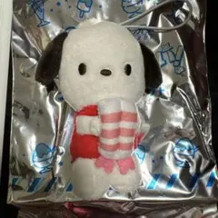 スシローxハピダンブイコラボ限定マスコット　ポチャッコ