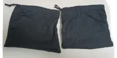 黒い巾着袋 2個セット