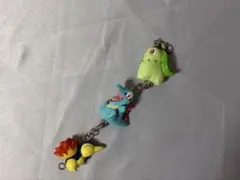 ポケモン 連結チャーム チコリータ ワニノコ ヒノアラシ