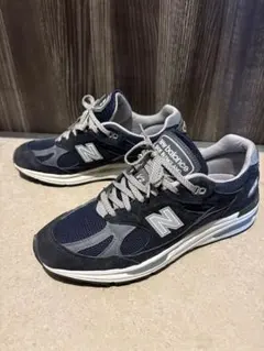 【26.5㎝】ニューバランス991v2ネイビー