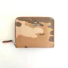 COACH 迷彩柄 二つ折り財布