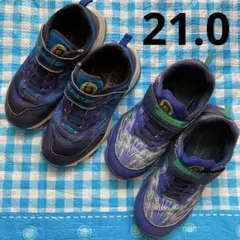 SKLSHOTER スニーカー 21.0 2足セット