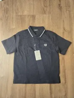 COMME CA ISM ネイビー ポロシャツ 110A