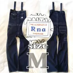 RNA アールエヌエー デニム オーバーオール サロペット インディゴ 濃紺 Mのサムネイル