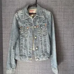 トゥルーレリジョン デニムジャケット トラッカージャケットSUPER T Y2K トゥルーレリジョン デニムジャケット トラッカージャケット