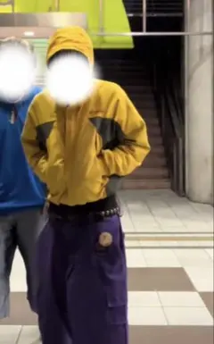 Columbia テック系　シェルダウン　ゴープコア　ストリート　ナイロン