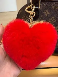 美品】LOUIS VUITTON ルイヴィトン M65143 ファー チャーム - メルカリ