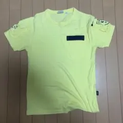 AVIREX USA ミリタリーポケットTシャツ イエロー
