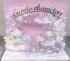 （非売品）サンリオキャラクターのアクリルスタンド　2025年版　他3 非売品）サンリオキャラクターのアクリルスタンド 2025年版 他3