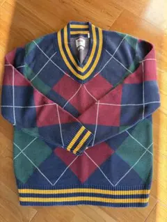 Levi's アーガイルニット セーター S