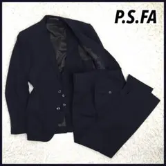 P.S.FA コレクションモデル 3ピース セットアップスーツ Y5 ネイビー