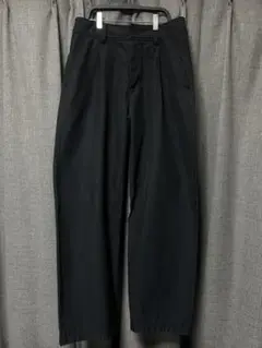 Acne studios ポリエステル&コットントラウザー　ブラック　46