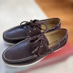 REGAL ダークブラウン デッキシューズ 25.5cm