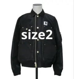 sacai x Carhartt WIP Nylon Twill 黒 サイズ 2 - メルカリ