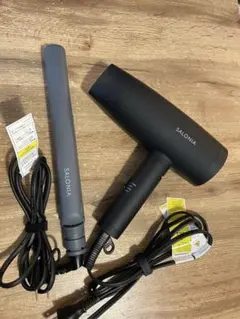 サロニア　ドライヤー&ヘアアイロン　セット品