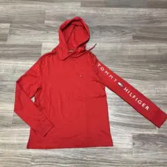 トミーヒルフィガー ＊ 薄手長袖パーカー(ユニセックス) ＊ サイズM