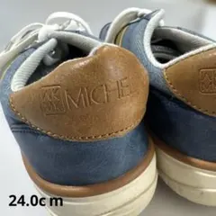 MK 革がアクセントのスニーカー 24.0cmのサムネイル
