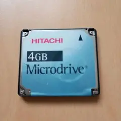 日立　HITACHI マイクロドライブ　4GB