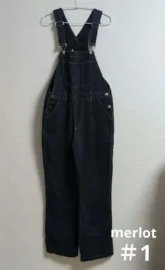 【破格価格!!】 merlot　インディゴサロペット　＃1のサムネイル