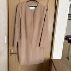 UNTITLED キャメル　ロングコート