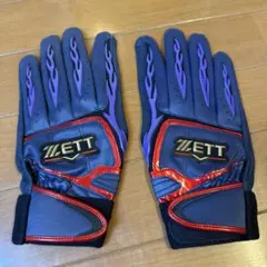ZETT バッティンググローブ 読売巨人 小林誠司実使用 両手用 - メルカリ