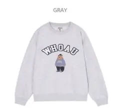 【WHO.A.U】Campus Steve Sweatshirt スウェット