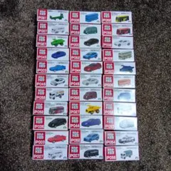 l*a様 ポケットトミカ　33台まとめ売り（かぶり無し）