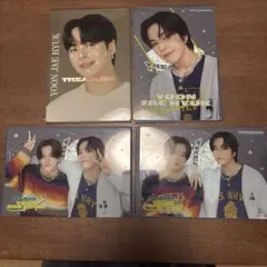 treasure クリアカード　ジェヒョク　アサヒ　アジェ　セット