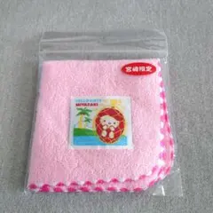 宮崎限定　サンリオキャラクターズコラボ　ハローキティ　タオルハンカチ