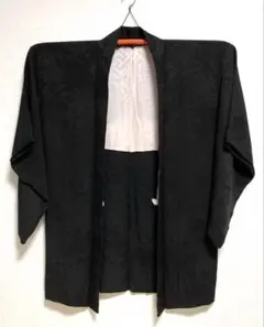 羽織　黒　紋付　未使用品