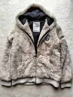 美品　RUSS.K ラスケー　ファーパーカー Y2K ボアジャケット ベージュ