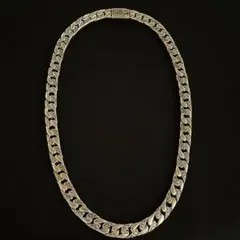 S925刻印 喜平チェーン ネックレス 45cm 7mm 付属カード付き - メルカリ