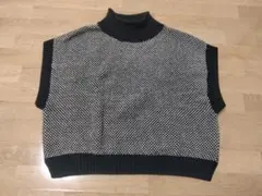 スタジオクリップ　ハイネック　ニットベスト　レディース