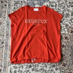 ♡マリードールノースリーブTシャツ赤♡のサムネイル