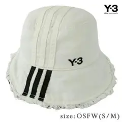 Y-3 ワイスリー バケットハット オフ OSFL(L/XL) ユニセックス正規