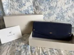 4℃ 長財布 ネイビー 箱付きのサムネイル