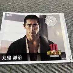 HiGH&LOW 10th ANNIVERSARY 九鬼源治 ステッカー