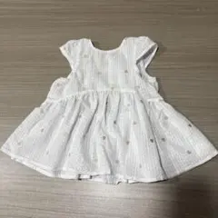 petit main ハート柄 チュニック 80cm