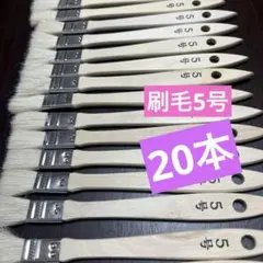 ⭐︎刷毛5号20本まとめ売り⭐︎新品未使用
