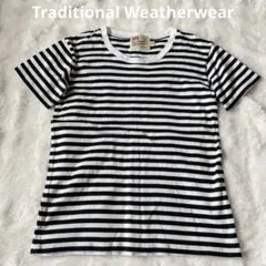 Traditional Weatherwear ボーダーカットソー 綿100%のサムネイル