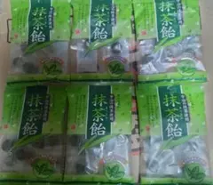 秋山製菓　抹茶飴　宇治抹茶　キャンディ　6袋