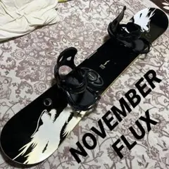 グラトリ NOVEMBER R2 155 FLUX バイン付 スノーボードセット