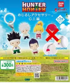 HUNTER×HUNTER めじるしアクセサリー G.I.編 セミコンプ