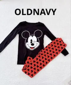 新品未使用　ミッキー　パジャマ　上下セット　オールドネイビー ディズニー